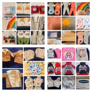 28 Piece Lot of 3T Girl/Boy Twin Clothing